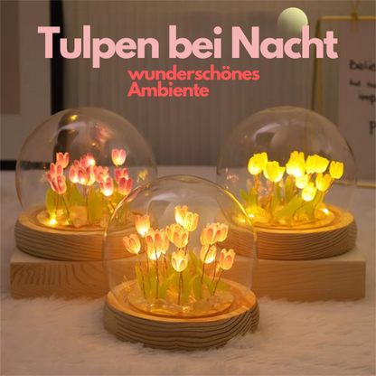 Tulpen Nachttischlampe LED